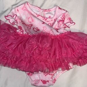 Barbie Pink Ruffled Diaper Cover